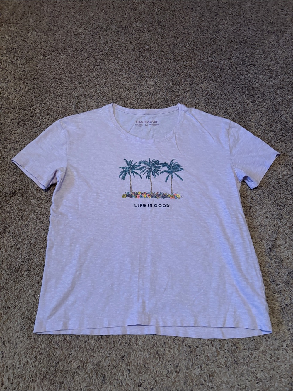 Life is Good Tee T-Shirt Lot M L - Picture 2 of 5